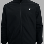 Bonded Fabric Jacket - Black