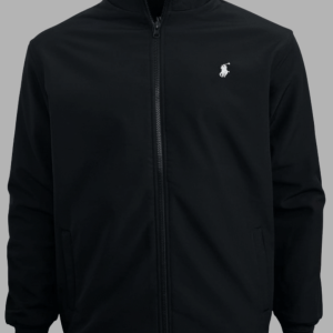 Bonded Fabric Jacket - Black