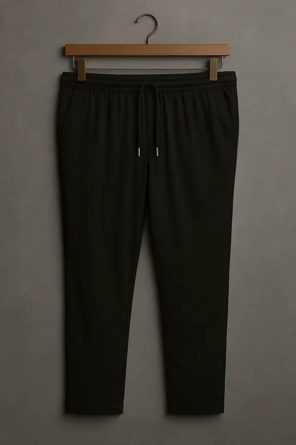 Wrinkle-Free & Quick Dry Trouser – Black
