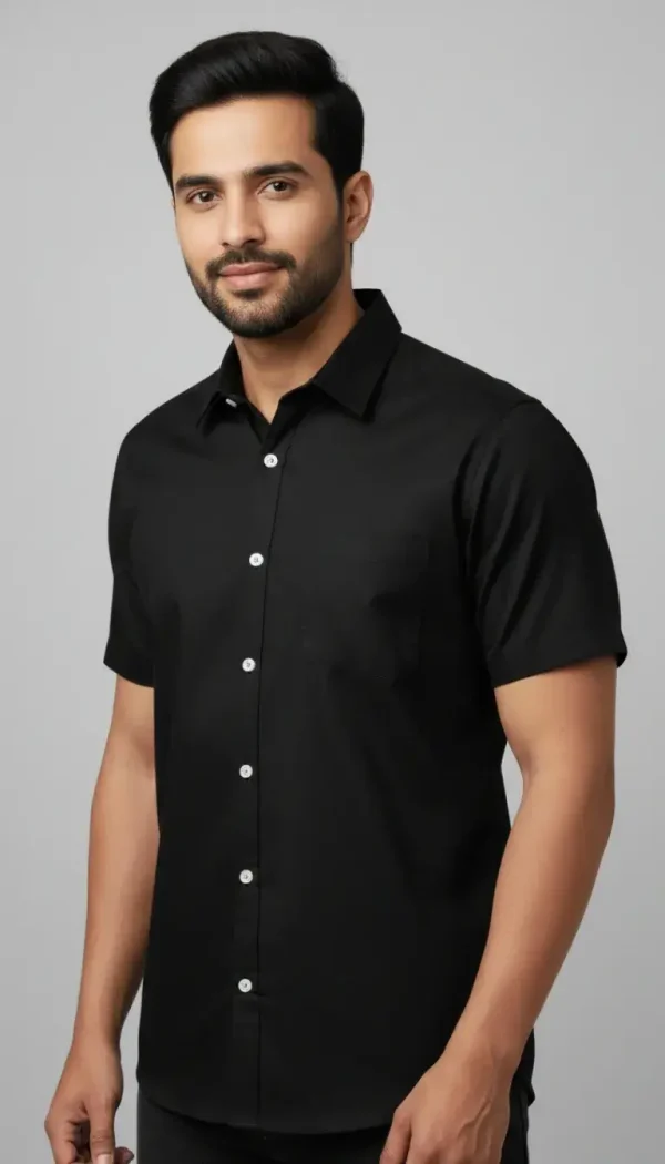 Formal Shirt For Men – Black