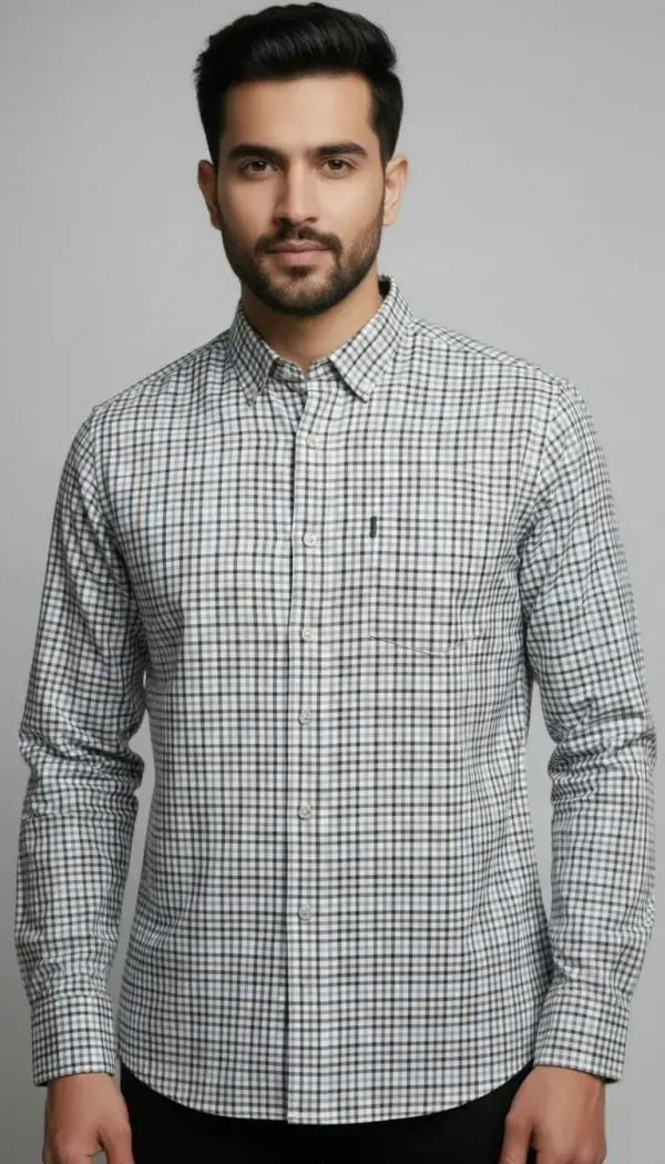 Premium Export-Quality Men’s Shirt – Check