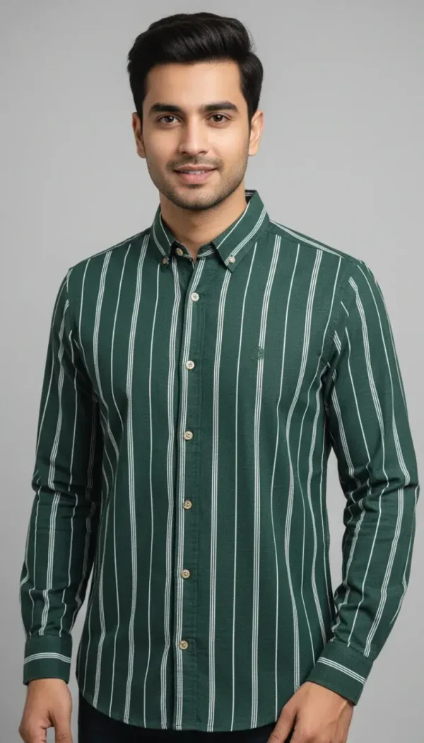 Premium Export-Quality Men’s Shirt – Green