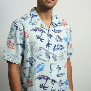 Export-Quality Men’s Shirt – Floral