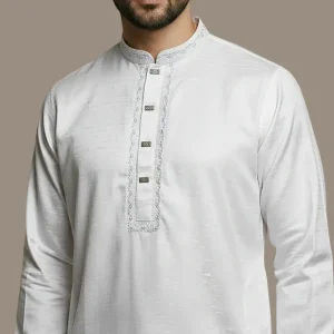 Eid Special – Premium Panjabi - Bright White