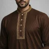 Eid Special Panjabi – Premium Collection - Brown Bark