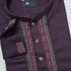 Eid Special – Premium Panjabi - Burgundy 2