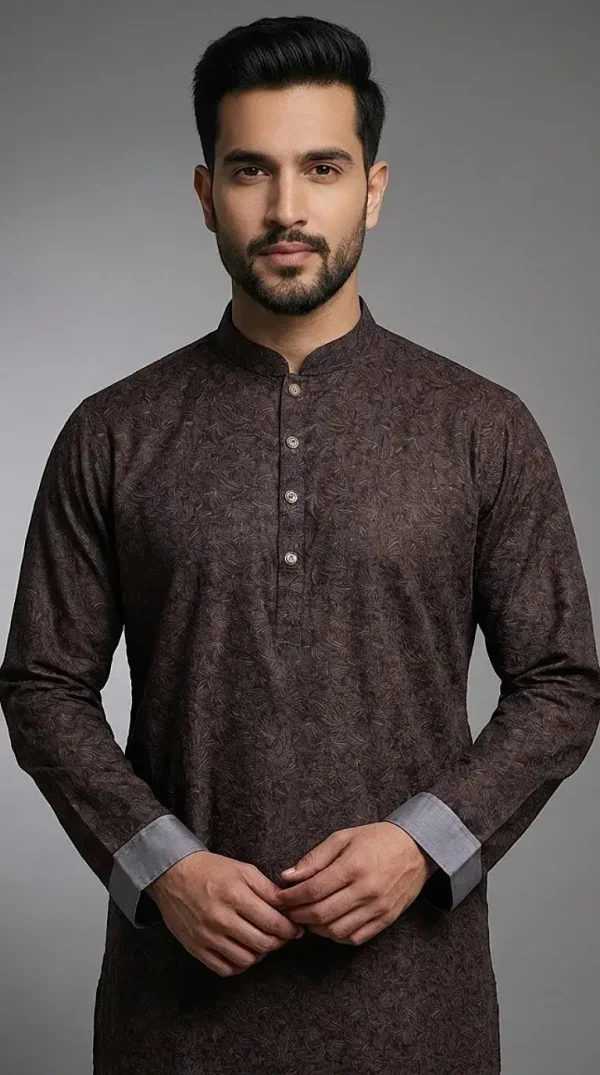 Eid Special Panjabi – Premium Collection - Espresso