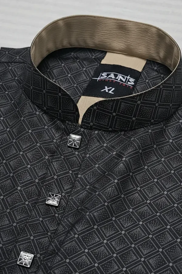 Eid Special Panjabi – Premium Collection - Gold Black.2