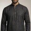 Eid Premium Panjabi 2026-Gold Black Img 2