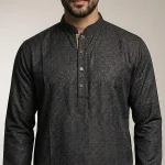 Eid Special Panjabi – Premium Collection - Gold Black