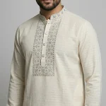 Eid Special Panjabi – Premium Collection - Ivory
