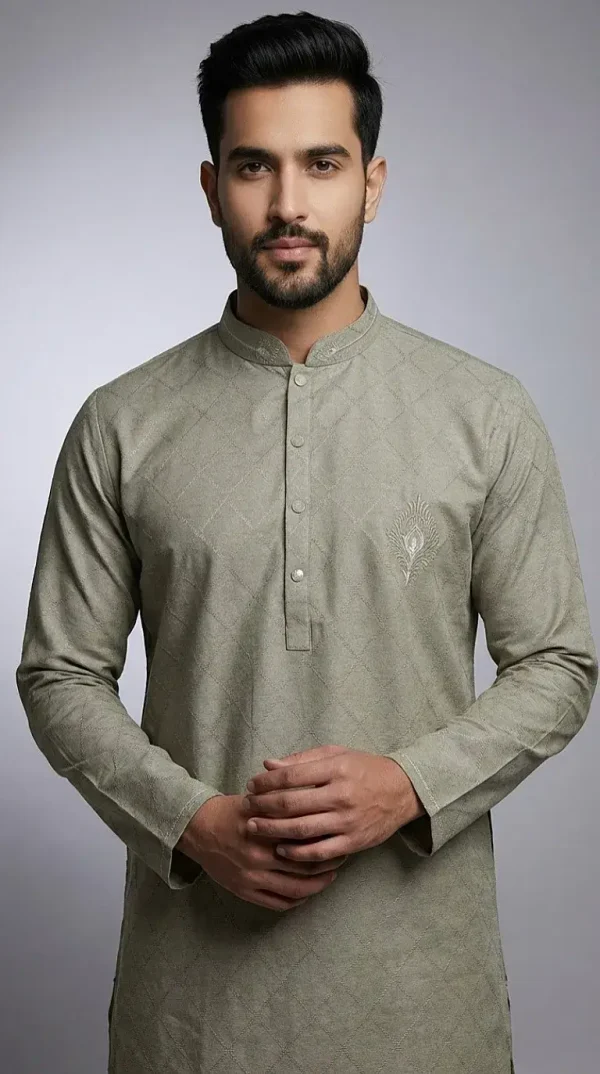 Eid Special Panjabi – Premium Collection - Light Soil