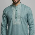 Eid Special Panjabi – Premium Collection - Pearl Aqua