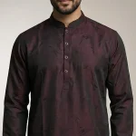 Eid Special Panjabi – Premium Collection - Rich Mahogany