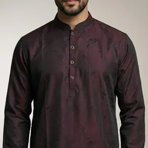 Eid Special Panjabi – Premium Collection - Rich Mahogany