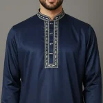 Eid Special – Premium Panjabi - Twilight Indigo