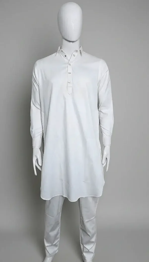 Eid Special Panjabi – Premium Collection - White Kabli