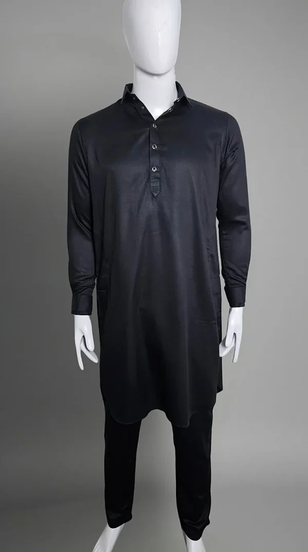 Eid Special Panjabi – Premium Collection - Black Kabli