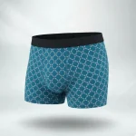 Men’s Boxer – Cyan AOP
