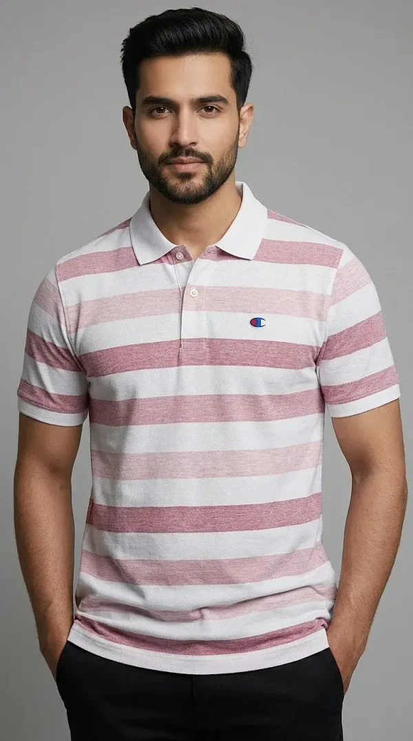 Peach-Polo-Shirt-for-Men