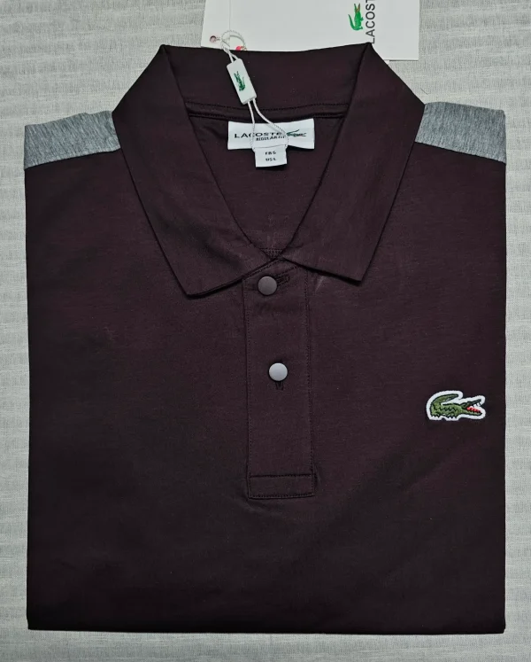 Premium Mercerized Cotton Polo- Burgundy Img 2