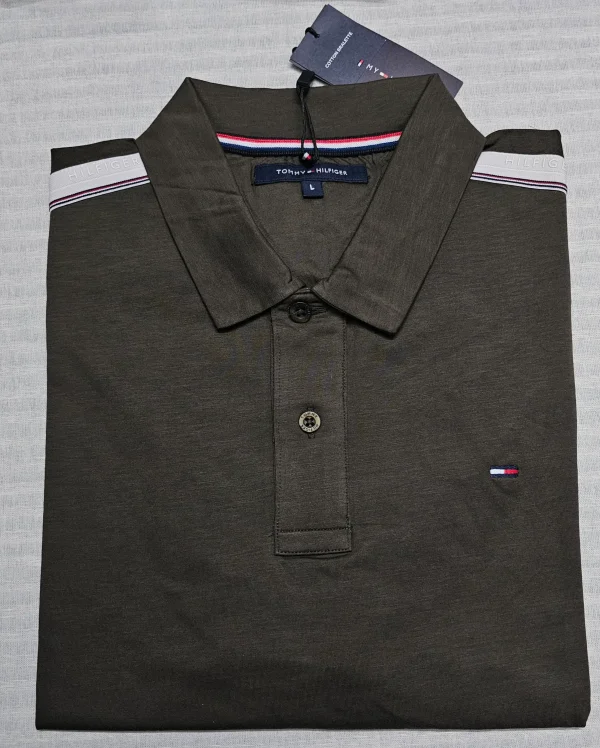 Premium Mercerized Cotton Polo Shirt- Brown Img 2
