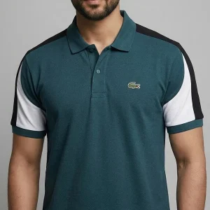 Teal Blue Polo Shirt for Men