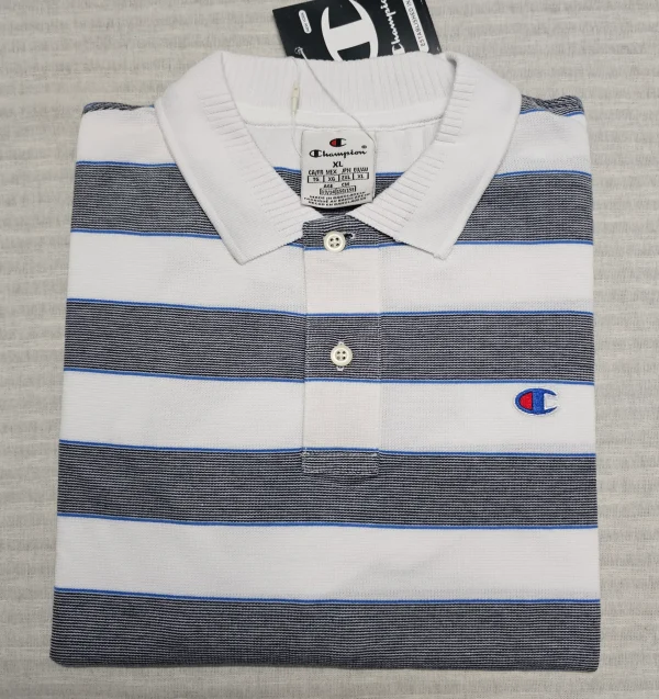 Premium Yarn Dyed Cotton Pique Polo Shirt- White Img 2